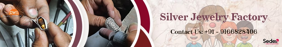 Silver Jewelry Factory in India